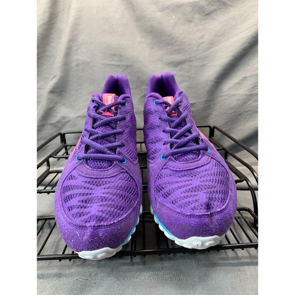 REEBOK REALFLEX (V47472) Purple/Pink/Teal Running Shoes Women's Size 7 - Picture 7 of 10